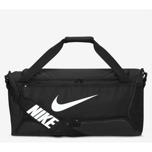 나이키 BRASILIA DUFFEL BAG MEDIUM 9.5 헬스 스포츠 여행 운동 가방 더플백, 63x32x32, black+white, 1개