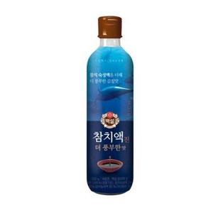 백설 참치액 진 더 풍부한맛, 500g, 3개