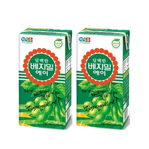 베지밀 A 담백한맛 190ml x 32팩, 32개