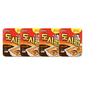 팔도 도시락 86 g, 4개