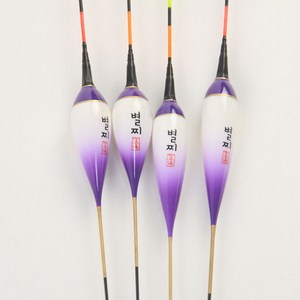 별찌 딥퍼플 6점등 LED 역광 솔리드 민물전자찌 배터리 미포함, 70cm(4.8g), 레드 (다루마), 1개