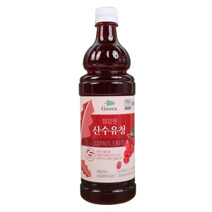 청강원 산수유청 산수유농축액80% + 유산균첨가, 1개, 900ml