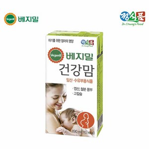 베지밀 건강맘 두유, 190ml, 32개