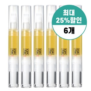 무지조타 치카쓱싹 양치펜 by 100% 마누카, 5g, 6개