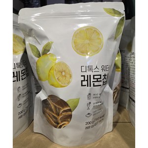 솜 디톡스 레몬칩 200G, 1개, 단품