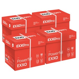 [엑소] 트라(EXXOtra) A4 복사용지(A4용지) 80g 2500매 4BOX, 상세 설명 참조, 상세 설명 참조