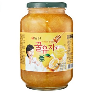 담터 꿀유자차, 2kg, 4개, 1개입