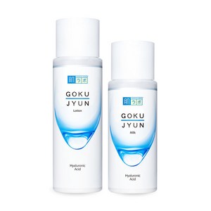 하다라보 고쿠쥰 로션(고보습화장수) 170ml +하다라보 고쿠쥰 밀크(고보습에멀전) 140ml, 1세트, 상세설명 참조