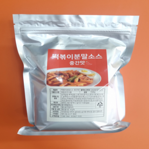 정푸드 떡볶이소스 중간맛, 500g, 1개