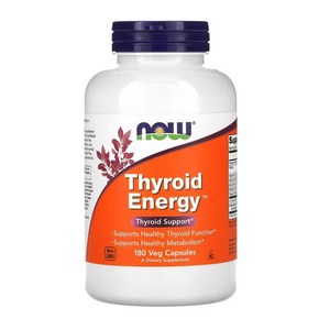 ﻿NOW THYROID ENERGY 갑상선 에너지 180캡슐, 180정, 1개