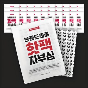 브랜드제로 국내 생산 대용량 핫팩 100g, 30개