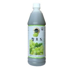 청솔 청포도 주스 835ml 음료베이스, 3개