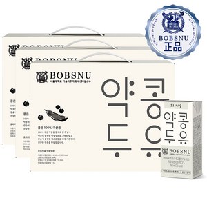 서울대밥스누 오리지널 약콩두유, 190ml, 72개