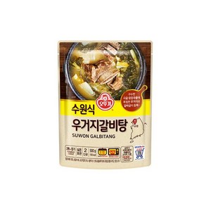 오뚜기 수원식 우거지갈비탕, 1개, 500g