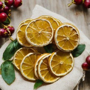 썬키스트 레몬 건조과일 레몬칩 100g 카페용 데코용 건조레몬, 1개