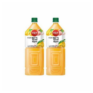 과일촌 아침에 망고복숭아 2.0PETx6입, 6개, 2L