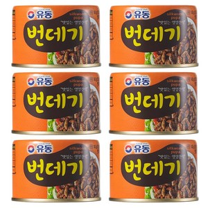 유동 번데기, 140g, 6개