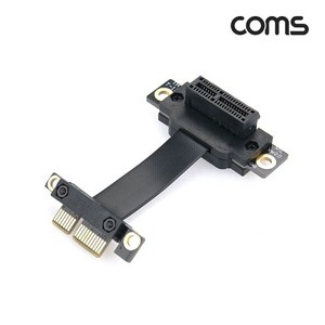 PCI Express 연장 아답터 케이블 1x PCI-E M F 꺾임 (WCA2CF4), 본상품선택, 1개