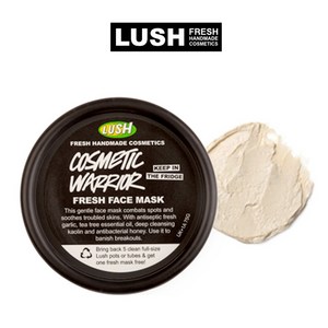 LUSH COSMETIC WARRIOR MASK 러쉬코스메틱 워리어 마스크팩, 125g, 1개