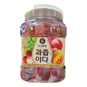 과즙이다 젤리 1440g / 4가지 맛 구성, 1개, 1.44kg