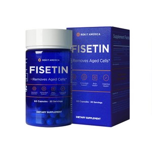 로킷헬스케어 Fisetin 캡슐, 1개, 60정