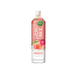 웅진 요거상큼 복숭아, 1.5L, 12개