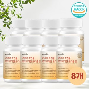 웰리치 난각막 소연골 콘드로이친 트리플업 60정, 8박스