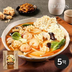 [생어거스틴]해물누룽지탕_500G 5팩, 5개, 500g