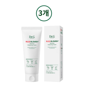 Dr.G 닥터지 레드 블레미쉬 모이스춰 클렌징폼 150ml, 3개