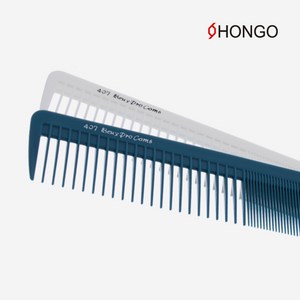 홍고 Beuy Po Comb 407 커트빗, 화이트, 1개