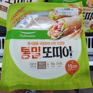 풀무원 통밀 또띠아 15cm 6개입 150g 아이스박스 포장, 1개