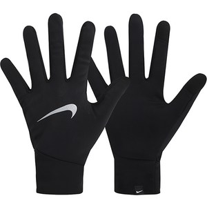 나이키 PACER LIGHTWEIGHT RUNNING GLOVES 헬스 운동 러닝 장갑 글러브, black, 1개