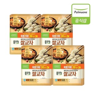 [풀무원] 쌀교자 (310gX3봉)X4개, 310g, 12개