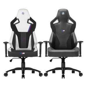 제닉스 BMW M 프리미엄 컴퓨터 게이밍의자, BMW M PREMIUM CHAIR(화이트)