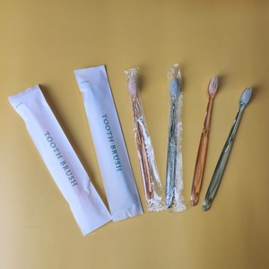 [티슈랜드] 작은헤드칫솔 어금니칫솔 일회용 고급미세모 칫솔 1000개 개별포장 (백색/불투명), 1세트