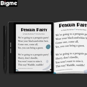 [ 청이스토어 ] BIGME B751C 7인치 스마트 컬러 이북리더기 전자책 4+64GB 한국어지원 블루투스5.0, 64GB, B751C본체+블랙케이스+터치펜