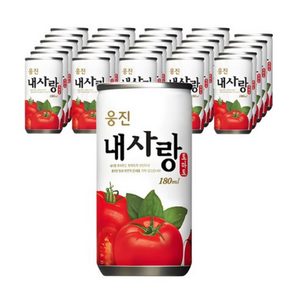 웅진 내사랑 토마토, 180ml, 90개