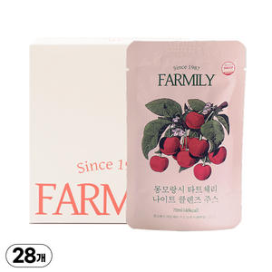 팜밀리 타트체리 클렌즈 70ml*14개입, 70ml, 2박스