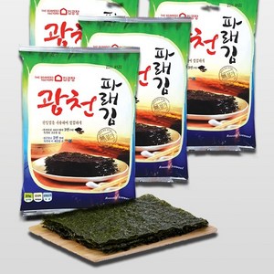 광천김 광천김공장 파래 전장김 파래김, 20g, 10개