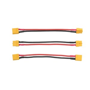 XT60 암수 변환 연장 커넥터 14AWG, XT60 암-수 실리콘 케이블, 1개