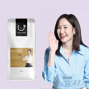 감탄커피 1kg 달콤고소 블렌드 원두커피, 1개, 홀빈(분쇄안함)