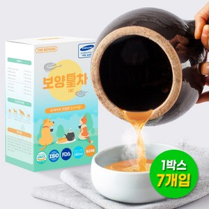 더보양 보양황차 강아지 고양이 마시는 천연 영양제, 40ml, 7팩