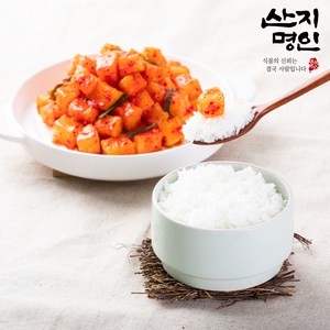 [산지명인] 전라도 갓 담근 깍두기 국내산 100%, 1박스, 1kg