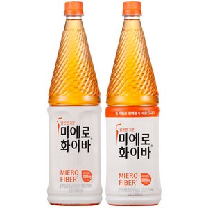 미에로화이바 1.2Lx1병+증정1병, 1.2L, 2개