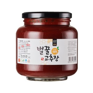 파주 DMZ 재배 벌꿀 고추장 100% 국내산 재료 벌꿀고추장 (유리병) 500g 1병, 1개