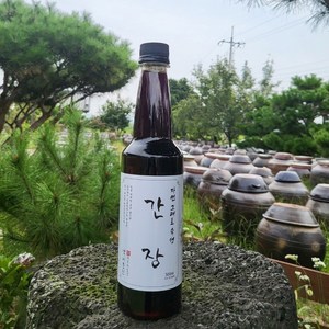 백야농원 저염 간장 500ml 전통 재래식 수제 집 간장 씨간장 발효 국간장, 1개