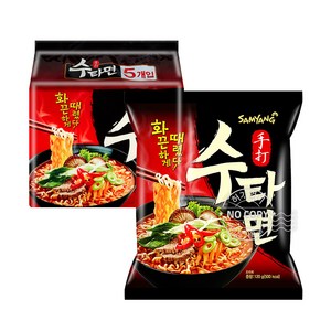 삼양 수타면 120g, 5개