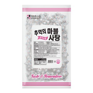 에코푸드 추억의 마블사탕, 1.25kg, 1개