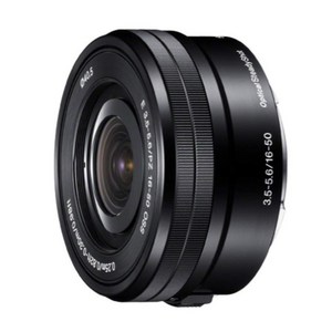 소니 표준 줌 렌즈 APS-C E PZ 16-50mm F3.5-5.6 OSS 디지털 일안 카메라 α[E 마운트]용 순정 렌즈 SELP1650, 상세페이지 참조