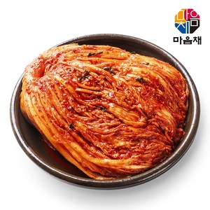 [마음채] 마음채 숙성(묵은지) 포기김치 2kg / 맛있게 익은 깊고 깔끔한 맛(국내산 배추HACCP인증), 1개